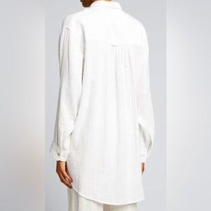 Mara Hoffman White Alisa Shirt and matching Pants